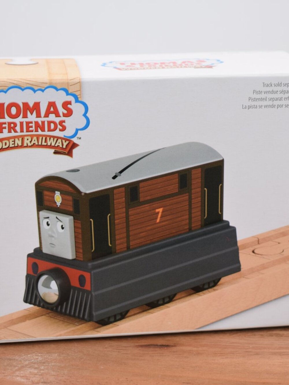 Toby Fisher Price Thomas & Friends Wooden Railway Tram Train New in Box! 2021 - Picture 2 of 7
